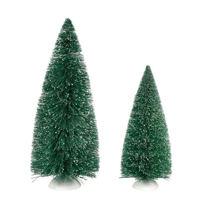 Enesco Blue Spruce Pines S/2