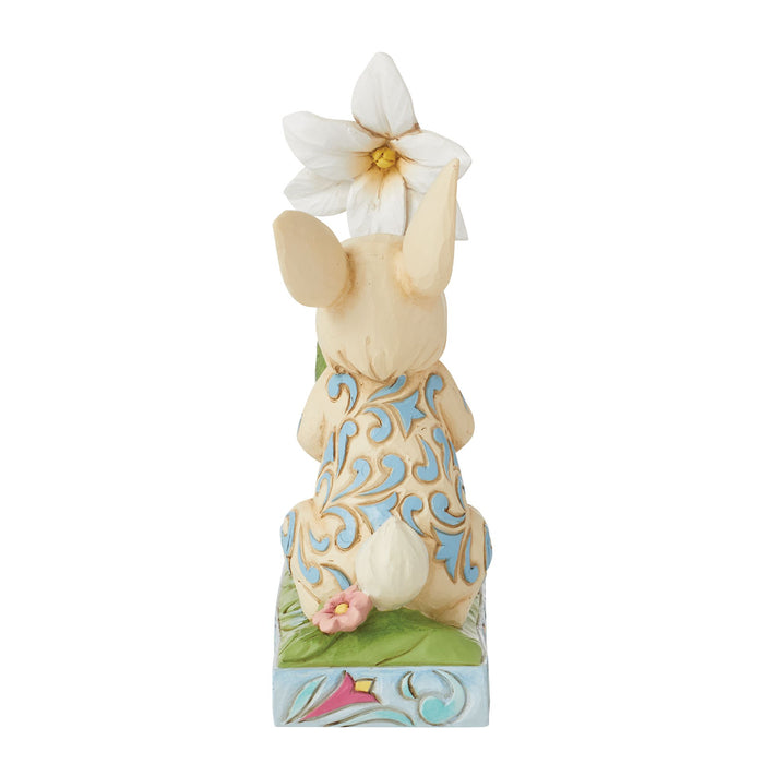Enesco Bunny And Easter Lily Figurine