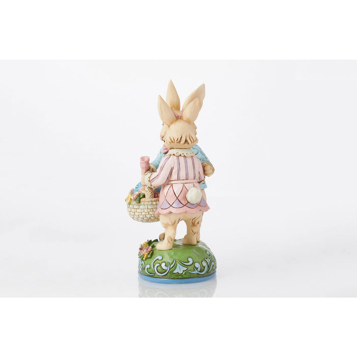 Enesco Bunny Couple With Basket Fig