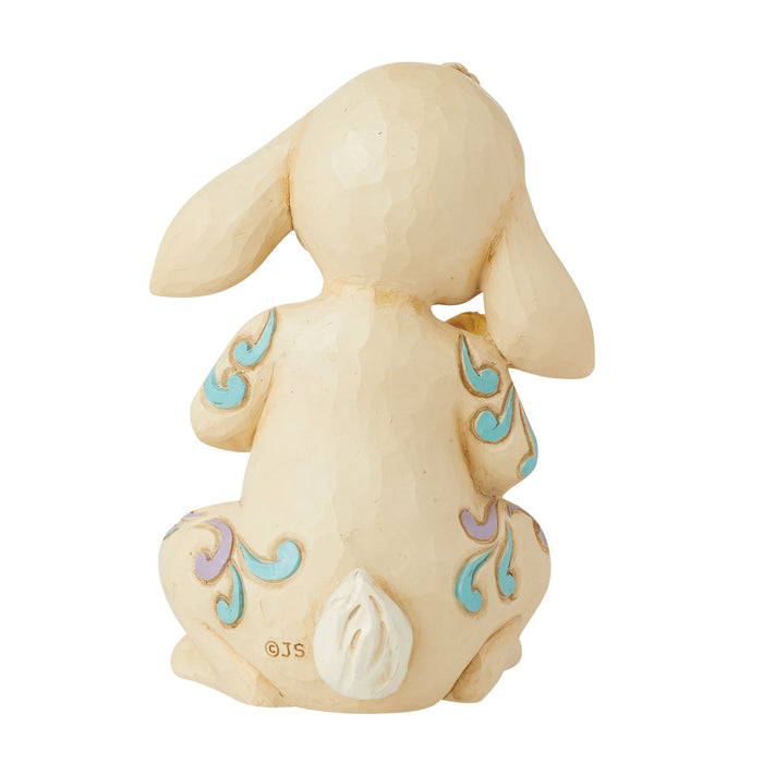 Enesco Bunny With Chick Mini Figurine