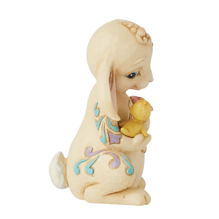 Enesco Bunny With Chick Mini Figurine
