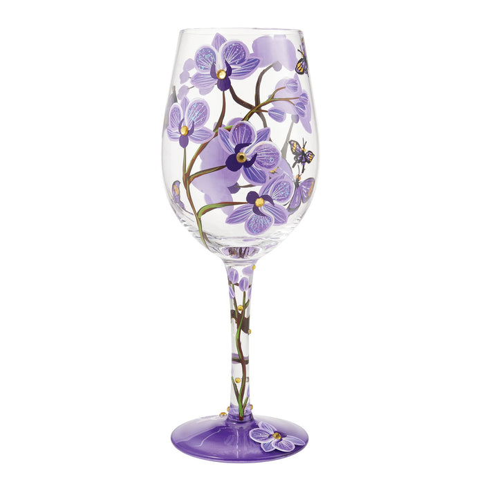 Enesco Butterfly Jubilee Wine Glass