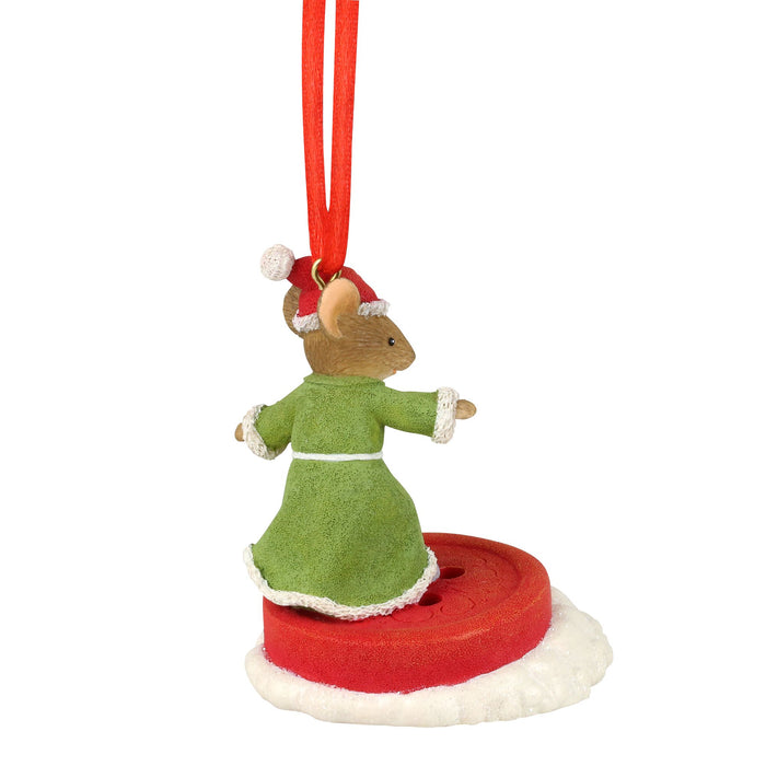 Enesco Button Boarder Ornament