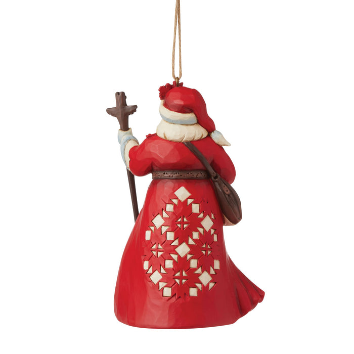Enesco Canadian Santa Ornament