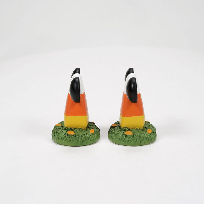Enesco Candy Corn Topiaries S/2