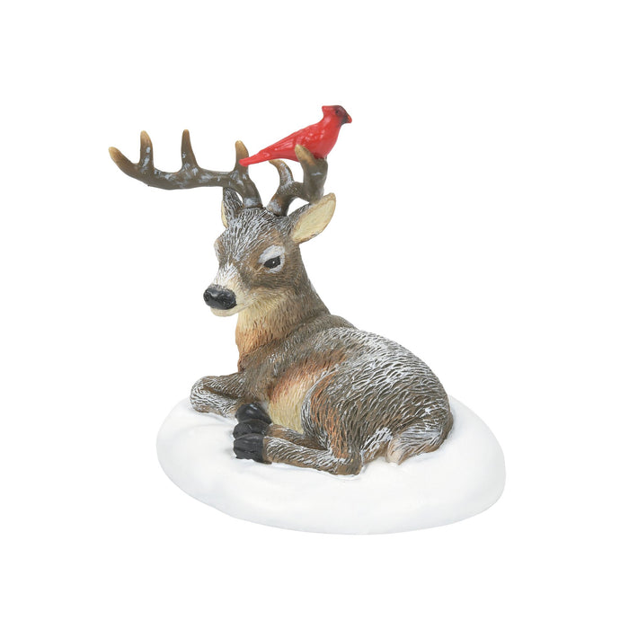 Enesco Cardinal Christmas Deer