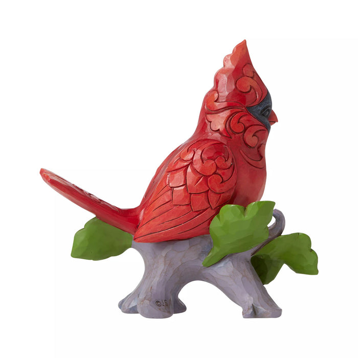 Enesco Cardinal On Branch