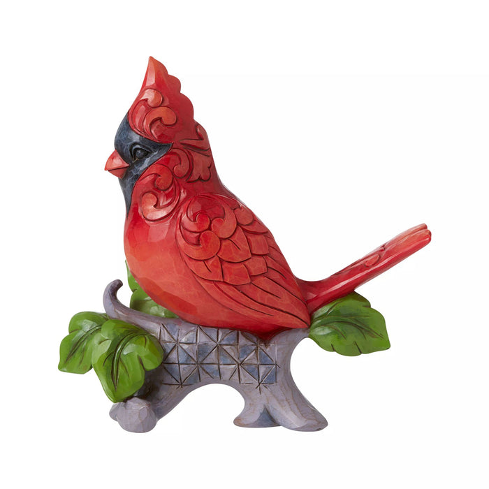 Enesco Cardinal On Branch
