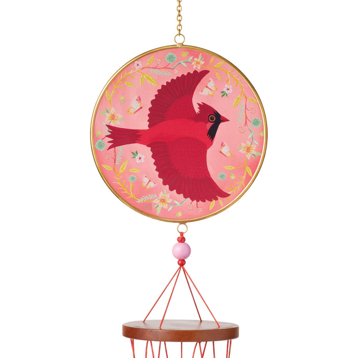 Enesco Cardinal's Song Wind Chime