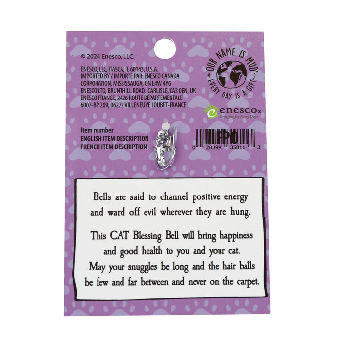 Enesco Cat Blessing Bell Charm