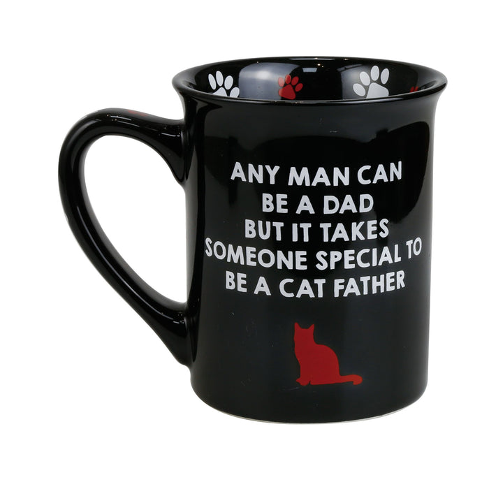 Enesco Cat Father Mug