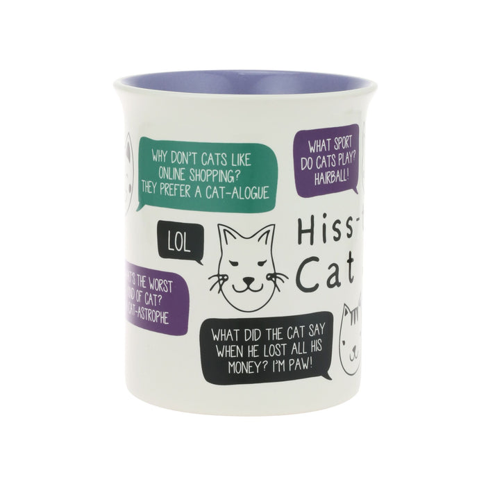 Enesco CAT JOKES MUG 16 OZ