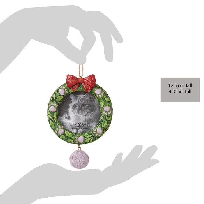Enesco Cat Pet Wreath Frame Orn