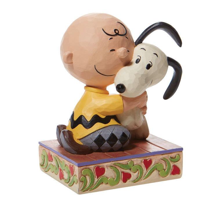 Enesco Charlie Brown Snoopy Hugging