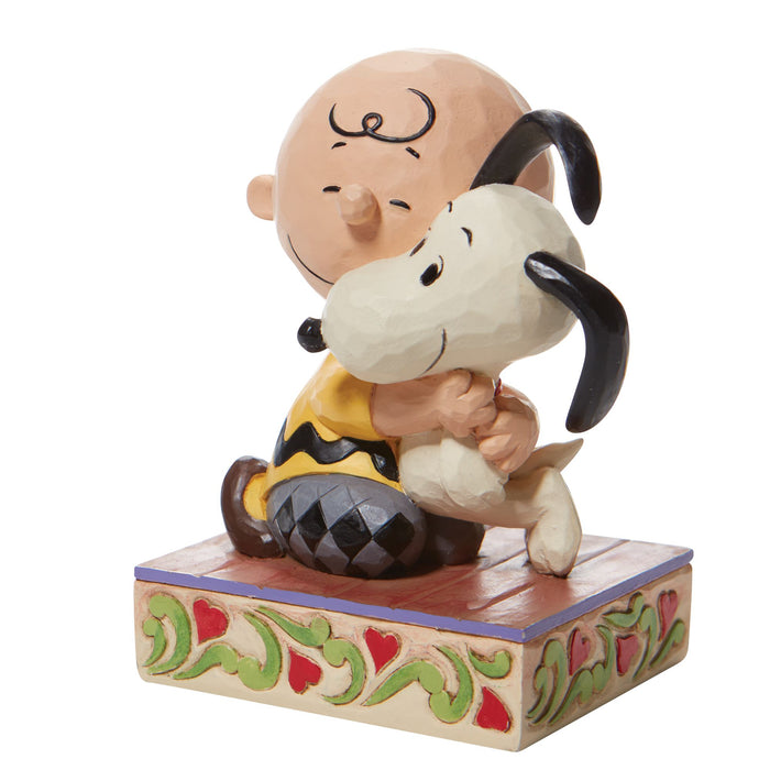 Enesco Charlie Brown Snoopy Hugging