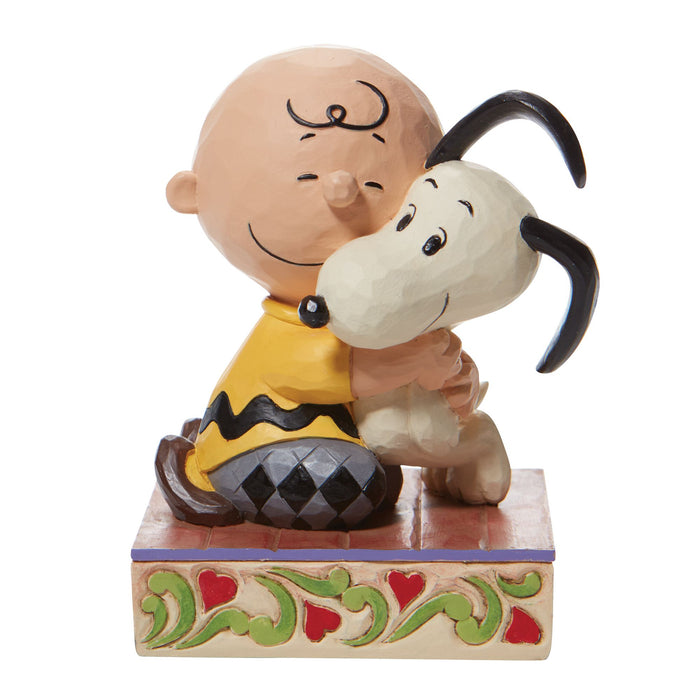 Enesco Charlie Brown Snoopy Hugging