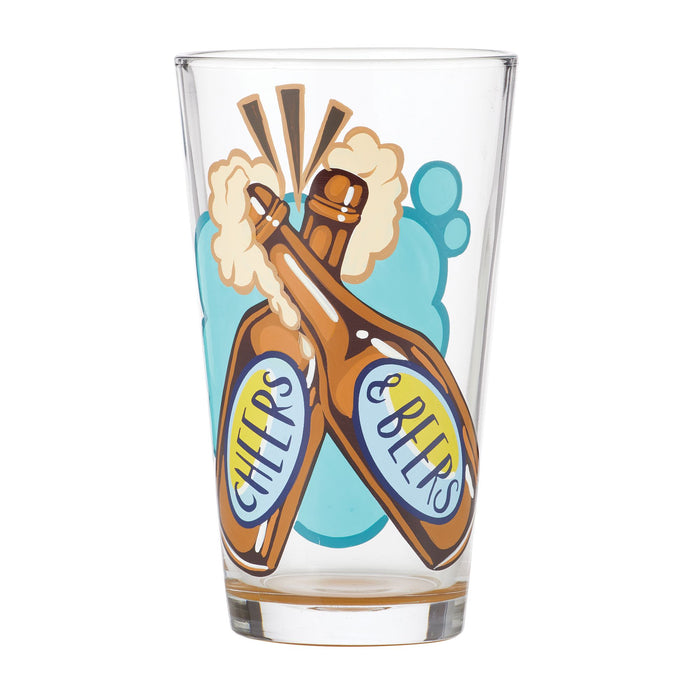 Enesco Cheers And Beers Pint Glass