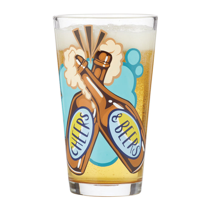 Enesco Cheers And Beers Pint Glass