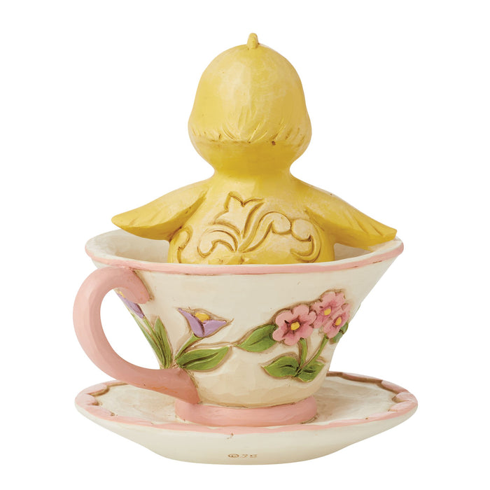 Enesco Chick In Teacup Mini Figurine