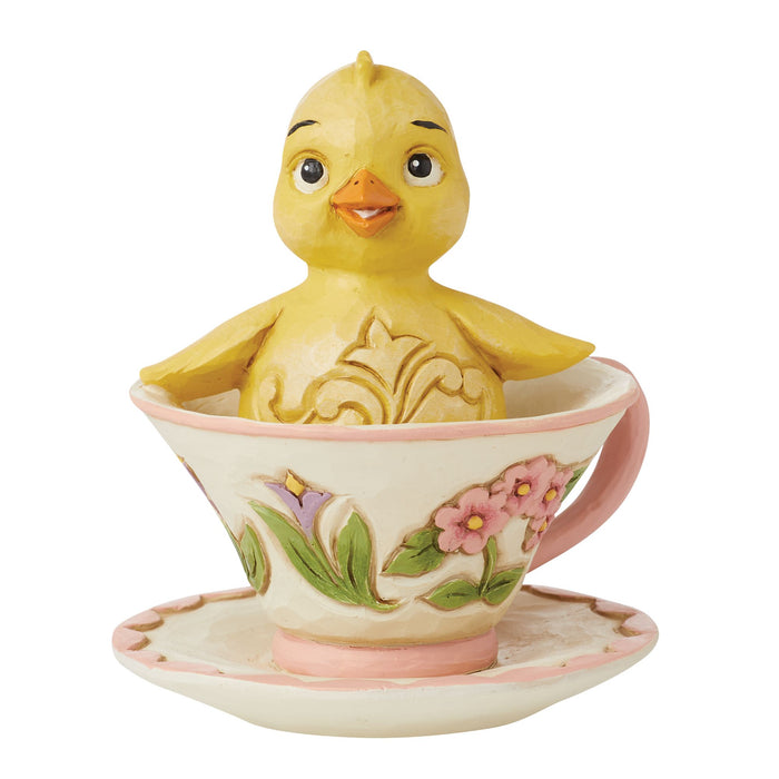 Enesco Chick in Teacup Mini Figurine
