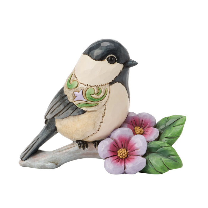Enesco Chickadee Bird Figurine
