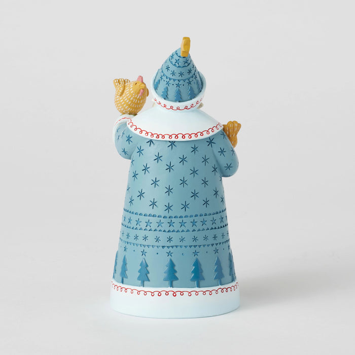 Enesco Chickens Love Santa Too Fig