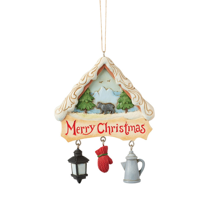 Enesco Christmas at the Lodge Orn