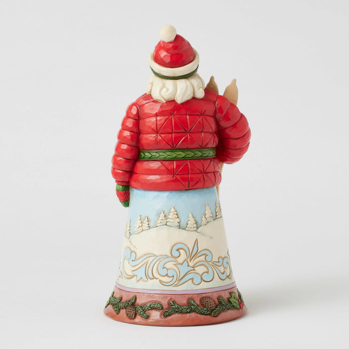 Enesco Christmas At The Lodge Santa