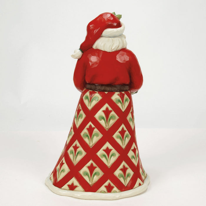 Enesco Christmas At The Lodge Santa