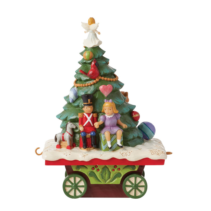 Enesco Christmas Tree Train Car