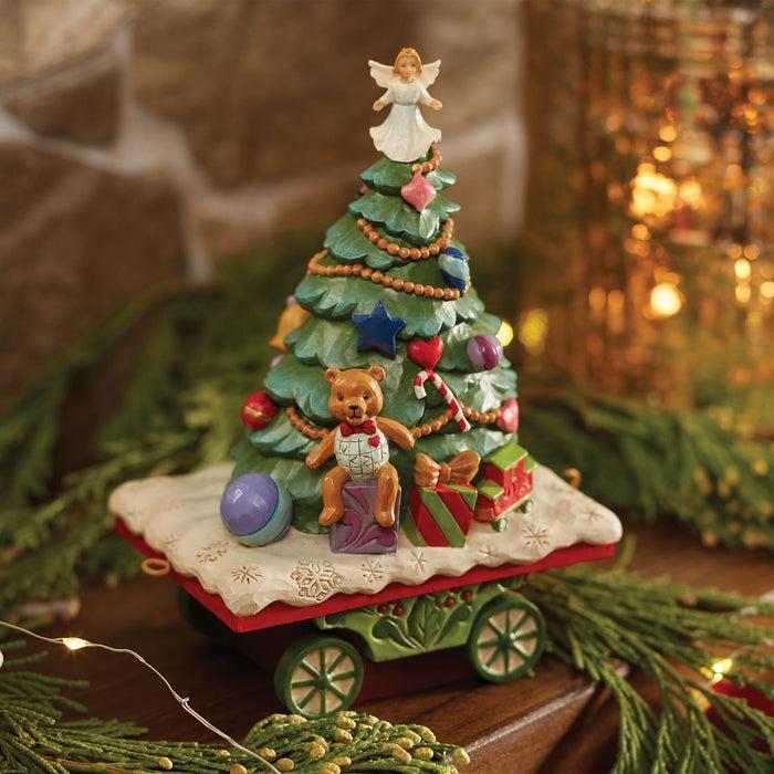 Enesco Christmas Tree Train Car