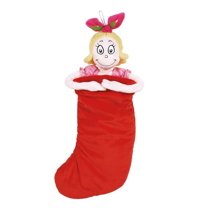 Enesco Cindy Lou Who Plush Stocking