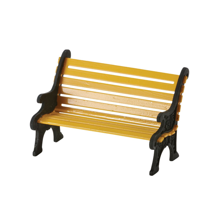 Enesco City Wrought Iron Park Bench