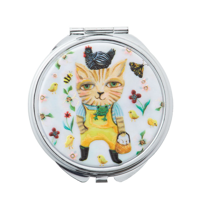 Enesco Country Cat Pill Box