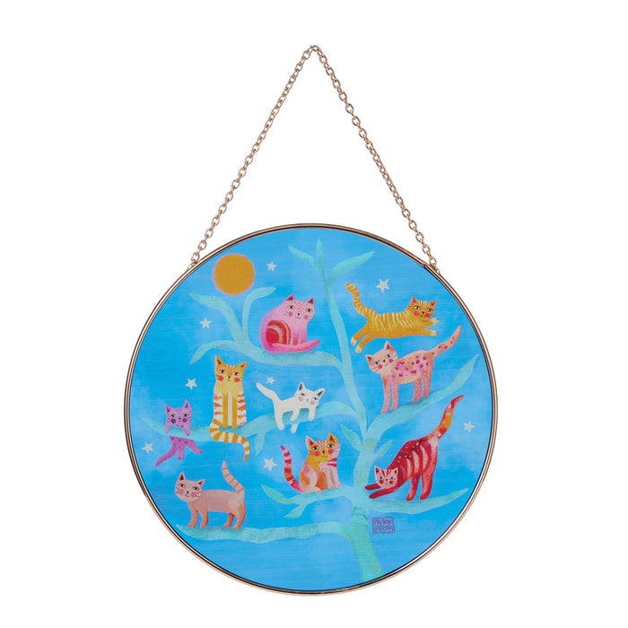 Enesco Crazy Cats Suncatcher