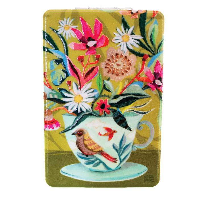 Enesco Cup of Tea Compact Mirror