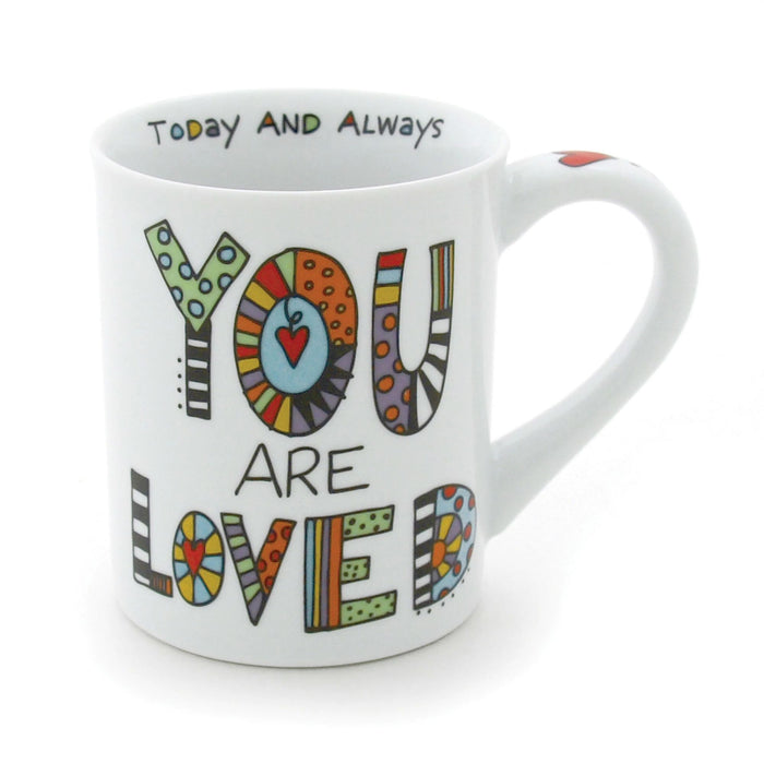 Enesco Cuppa Doodle You Are Loved Mug