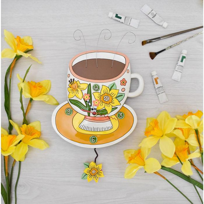 Enesco Cuppa Joy Clock