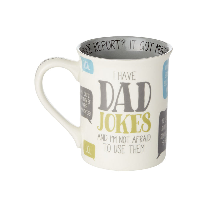 Enesco Dad King Of Jokes Mug