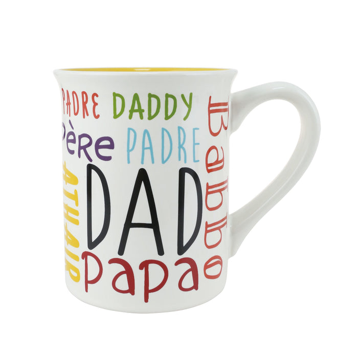 Enesco DAD LANGUAGES MUG