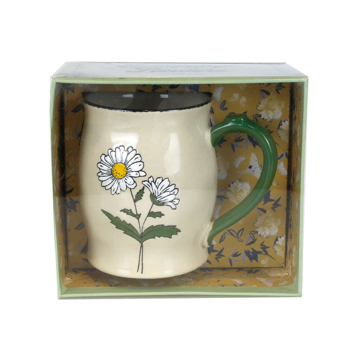 Enesco Daisy Handpainted Mug