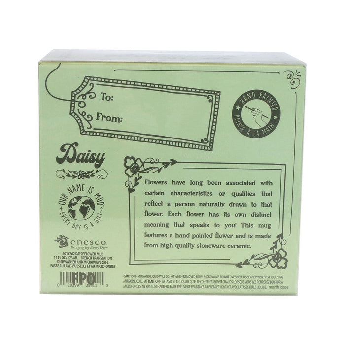 Enesco Daisy Handpainted Mug