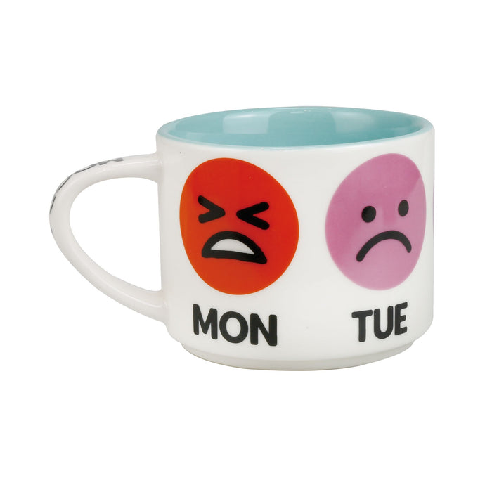 Enesco Days of Week Mood Mug
