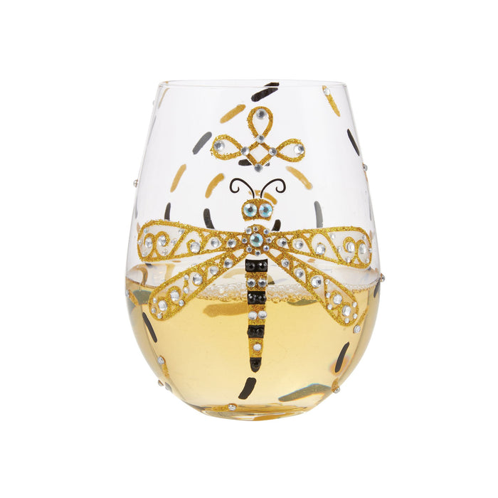 Enesco Dazzling Dragonfly Stemless