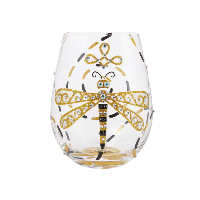 Enesco Dazzling Dragonfly Stemless