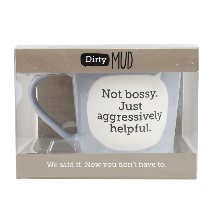 Enesco Dirty Mud Aggressive Bossy Mug