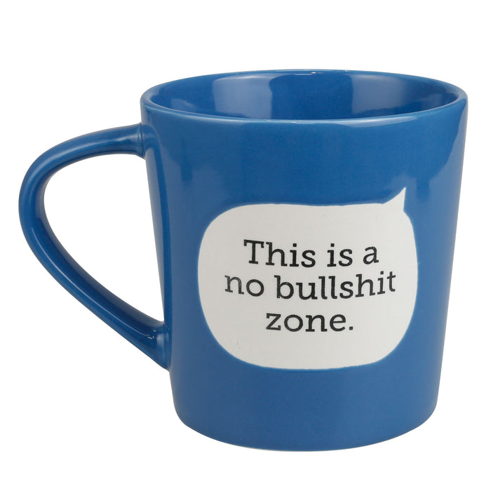 Enesco Dirty Mud No Bullshit Zone Mug