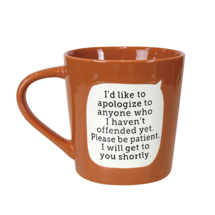 Enesco Dirty Mud Offended Mug