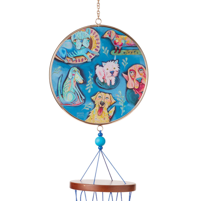 Enesco Dog Park Wind Chime