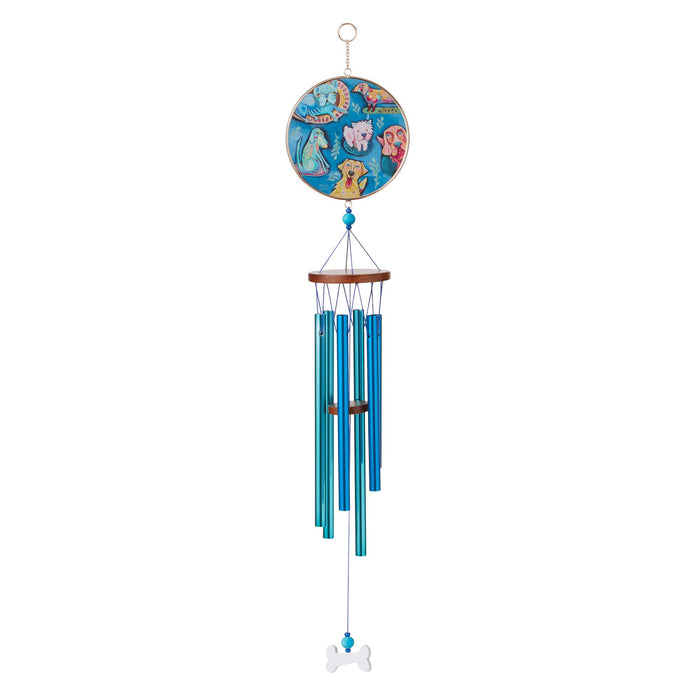 Enesco Dog Park Wind Chime